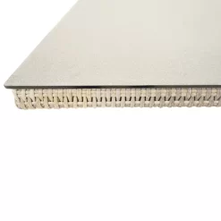 Ploß Sahara Gartentisch 220x100cm Geflecht/Glas Beige-Grau-Meliert/Light Grey -Gartenmöbel Store 1000651 4