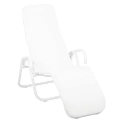 Acamp Calypso Bäderliege Stahl/Textilene Snow