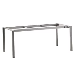 Sieger Gartentisch-Gestell 180/235/290x100cm Aluminium Eisengrau