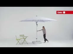 Glatz Rollensockelrahmen M4/150kg (ohne Gewichte-Set) Grau