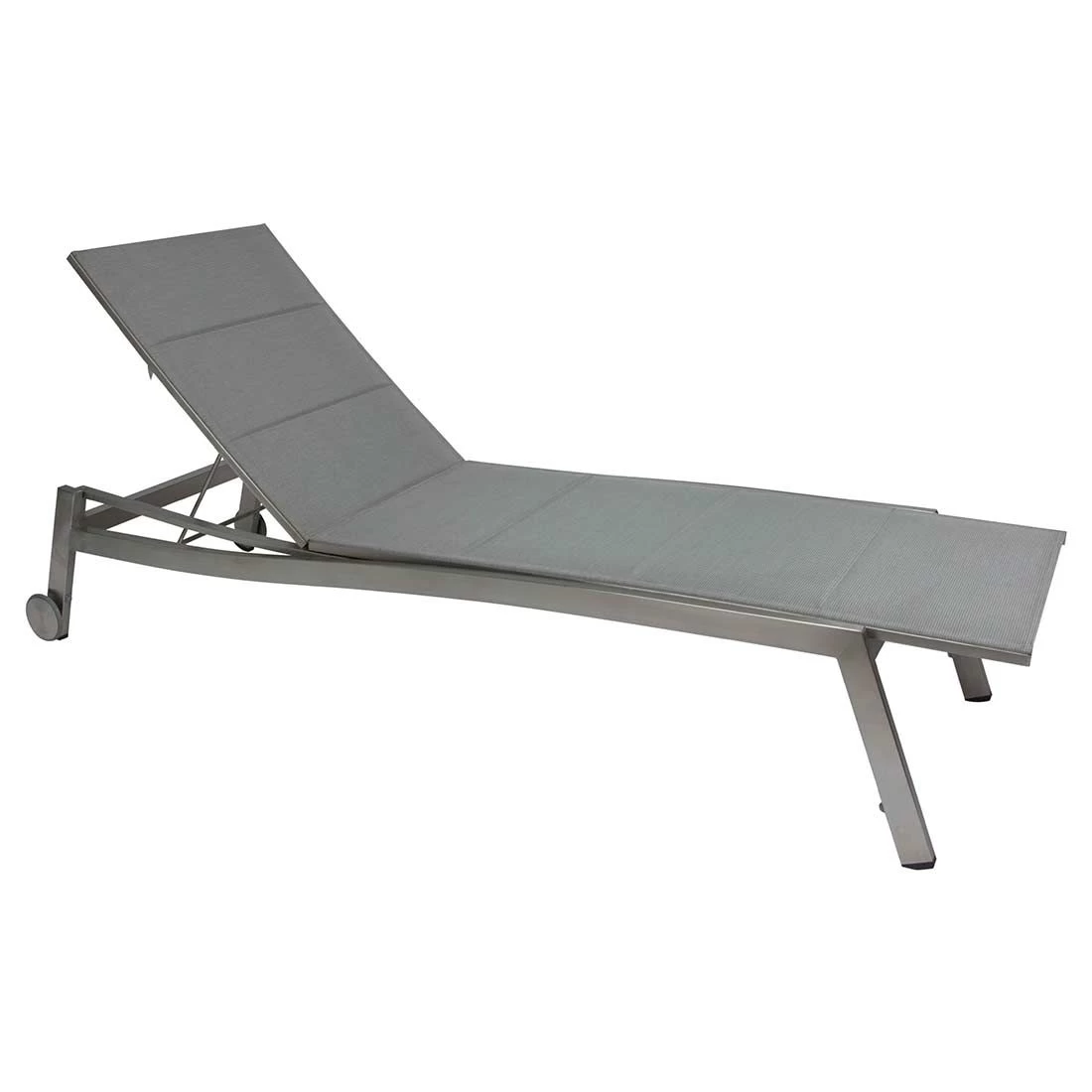 Stern Allround Gartenliege Edelstahl/Textilene Gepolstert Edelstahl/Silber 1 Stern Allround Gartenliege Edelstahl/Textilene Gepolstert Edelstahl/Silber