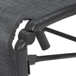 Siena Garden Livorno Relaxsessel 58,5x70x113cm Aluminium Anthrazit -Gartenmöbel Store 1054210 3