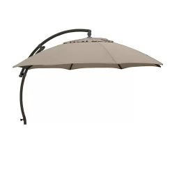 Sun Garden Easy Sun Ampelschirm Ø375 Cm Aluminium Anthrazit/Taupe