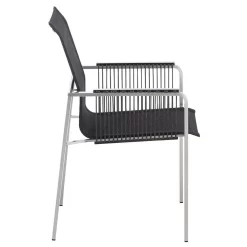 Kettler Feel Rope Stapelsessel Edelstahl/Rope Edelstahl/Charcoal 9 Kettler Feel Rope Stapelsessel Edelstahl/Rope Edelstahl/Charcoal -Gartenmöbel Store 1085098 2