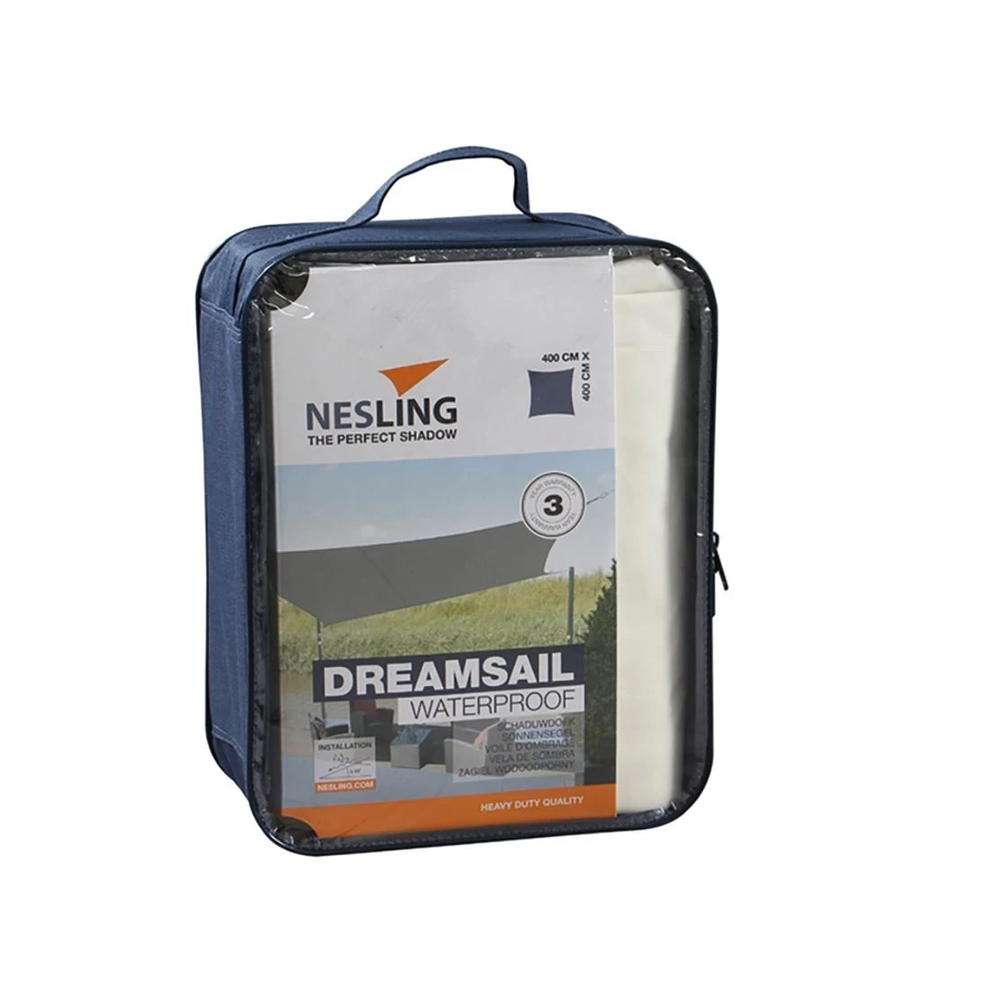 Nesling Dreamsail Sonnensegel Quadrat 400x400 Cm Polyester Creme 1 Nesling Dreamsail Sonnensegel Quadrat 400x400 Cm Polyester Creme