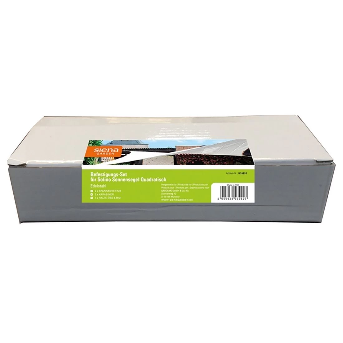 Siena Garden Solino Zubehör Set Für Quadratische Sonnensegel 2 Siena Garden Solino Zubehör Set Für Quadratische Sonnensegel – Bild 2