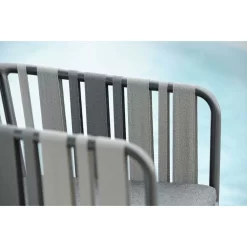 Stern Space Gartensessel Aluminium/Gurtbespannung Anthrazit/Seidengrau -Gartenmöbel Store 1132442 4