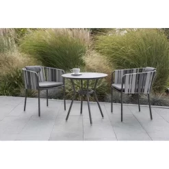 Stern Space Gartensessel Aluminium/Gurtbespannung Anthrazit/Seidengrau -Gartenmöbel Store 1132442 8