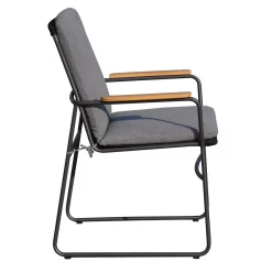 OUTLIV. Maranello Gartensessel Stahl/Rope/Olefin Schwarz/Grau -Gartenmöbel Store 1170733 3