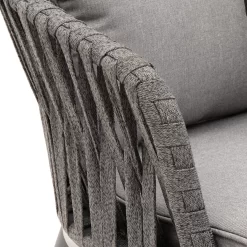 OUTLIV. Ciff Diningsessel Aluminium/Rope Anthrazit/Dark Grey -Gartenmöbel Store 1171987 5