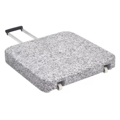 Glatz Granitsockel Z 55kg Ohne Standrohr / Mit Rollen Granit