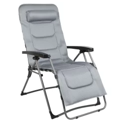 OUTLIV. By Westfield Relaxliege Stahl/Polsterung 2D Mesh Light Grey -Gartenmöbel Store 1193646 1