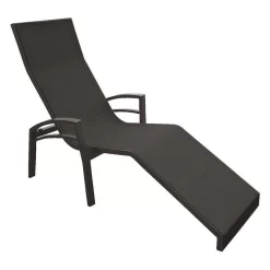 Stern Balance 2 Relaxliege Aluminium/Textilene Anthrazit/Karbon