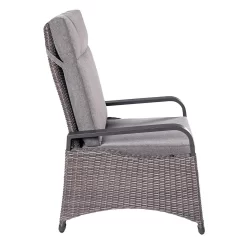 LC Garden Komido Gartensessel Aluminium/Geflecht Anthrazit/Omega Braun -Gartenmöbel Store 1248173 3