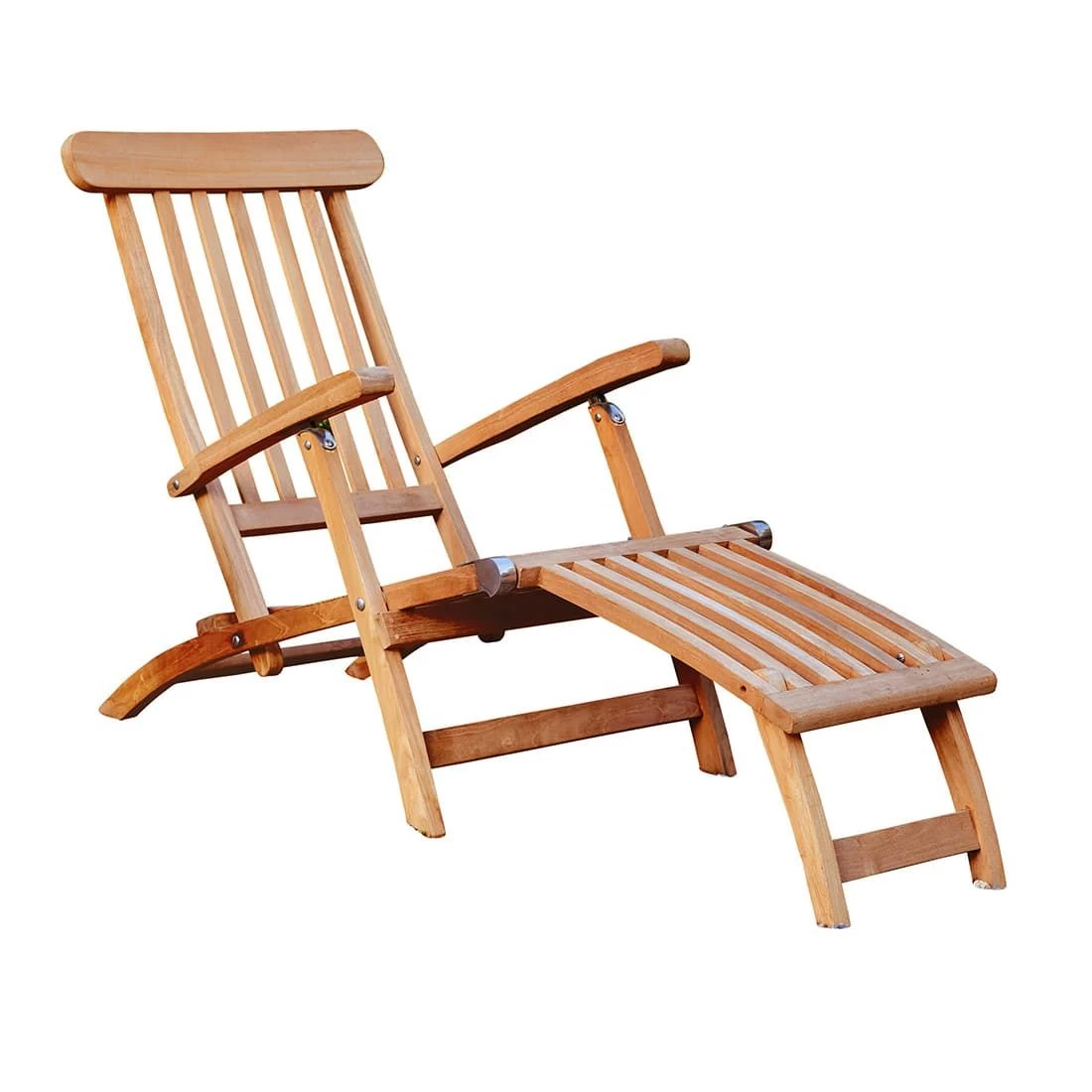 LC Garden Kampen Deckchair Teak Natur 1 LC Garden Kampen Deckchair Teak Natur