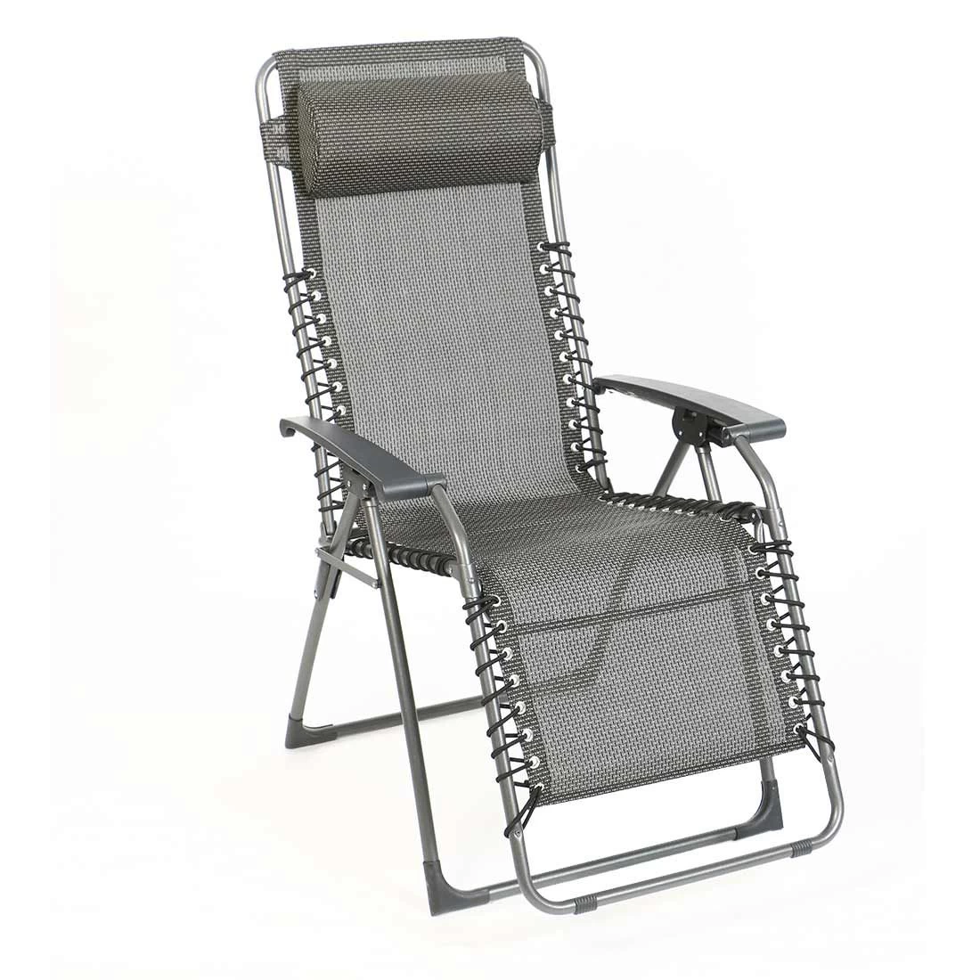 Sungörl Oasi Magic Relaxliege Stahl/Textilene Anthrazit 1 Sungörl Oasi Magic Relaxliege Stahl/Textilene Anthrazit