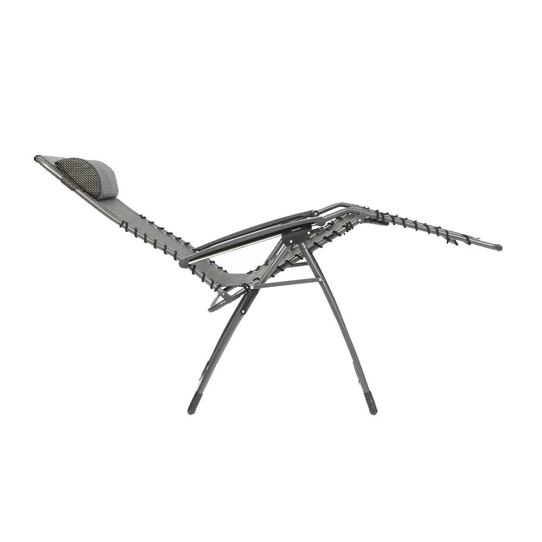 Sungörl Oasi Magic Relaxliege Stahl/Textilene Anthrazit 4 Sungörl Oasi Magic Relaxliege Stahl/Textilene Anthrazit – Bild 4