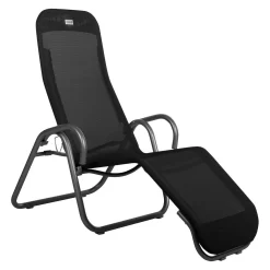 Acamp Calypso Bäderliege Stahl/Textilen Platin/Carbon