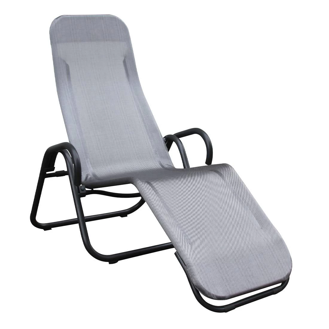 Acamp Calypso Bäderliege Stahl/Textilen Anthrazit/Silber 1 Acamp Calypso Bäderliege Stahl/Textilen Anthrazit/Silber