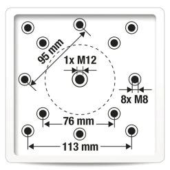 Siena Garden Earthbase Bodenhülse XL - Kunststoff Anthrazit -Gartenmöbel Store 1265806 3
