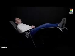 Kettler Tampa Bäderliege Silber/Charcoal