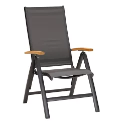 Best Cavalese Klappsessel Aluminium/Ergotex Anthrazit