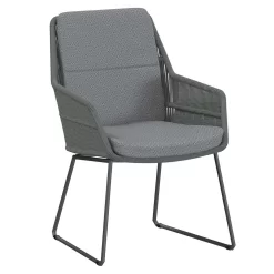 4Seasons Valencia Gartensessel Aluminium/Rope Anthrazit