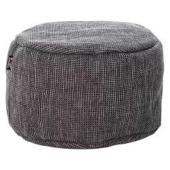 ROOLF Living Dotty Sitzsack Fußhocker Ø50 Cm Anthrazit