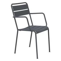 Vermobil Twist Stapelsessel Stahl Antikgrau