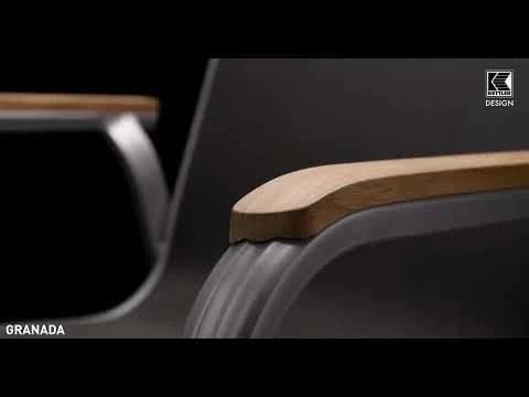 Kettler Granada Stapelsessel Aluminium/Outdoorgewebe Silber/Anthrazit 1 Kettler Granada Stapelsessel Aluminium/Outdoorgewebe Silber/Anthrazit