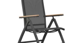 OUTLIV. Kobe Klappsessel Aluminium/Textilene Anthrazit