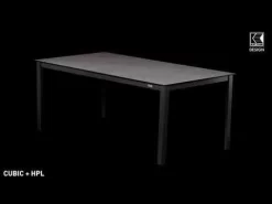 Kettler Tischplatte HPL Kalksandstein