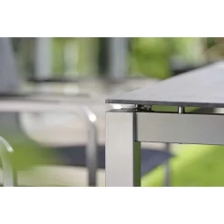 Stern Gartentisch-Gestell 200x100cm Edelstahl Vierkantrohr -Gartenmöbel Store 543414 11