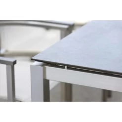 Stern Gartentisch-Gestell 200x100cm Edelstahl Vierkantrohr -Gartenmöbel Store 543414 12