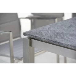 Stern Gartentisch-Gestell 200x100cm Edelstahl Vierkantrohr -Gartenmöbel Store 543414 14