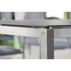 Stern Gartentisch-Gestell 200x100cm Edelstahl Vierkantrohr -Gartenmöbel Store 543414 9