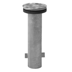 Glatz Bodenhülse M4 Stahl Verzinkt Mit Deckel Für Freiarmschirm Sombrano Und Weitere Schirme Stahl Verzinkt