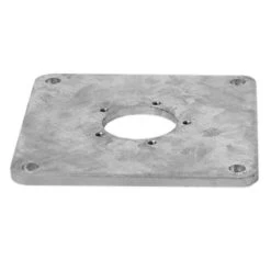 Glatz Montageplatte M4 30x30x1,2 Cm Stahl Verzinkt Stahl Verzinkt