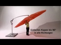 Glatz Pendalex P+ Ampelschirm Ø350 Cm Champagner