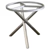 Zebra Mikado Gartentisch-Gestell Ø90cm Edelstahl
