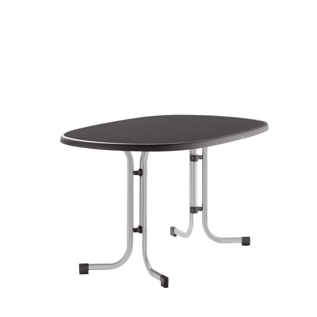 Sieger Boulevard Klapptisch Oval 140x90 Cm Stahl/Mecalit Graphit/Schiefer Anthrazit 1 Sieger Boulevard Klapptisch Oval 140x90 Cm Stahl/Mecalit Graphit/Schiefer Anthrazit