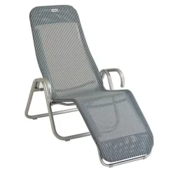 Acamp Calypso Bäderliege Stahl/Acatex Platin/Grigio