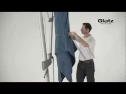 Glatz Sombrano S+ Ampelschirm Ø350cm Vanilla