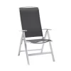 Best Palermo Klappsessel Aluminium/Textilene Silber/Anthrazit
