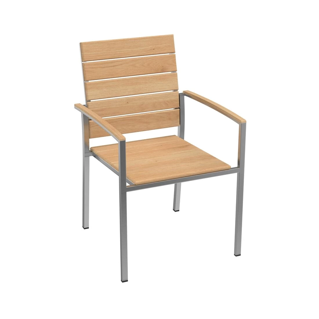 OUTLIV. Pamplona Stapelsessel Edelstahl/Teak Natur 1 OUTLIV. Pamplona Stapelsessel Edelstahl/Teak Natur