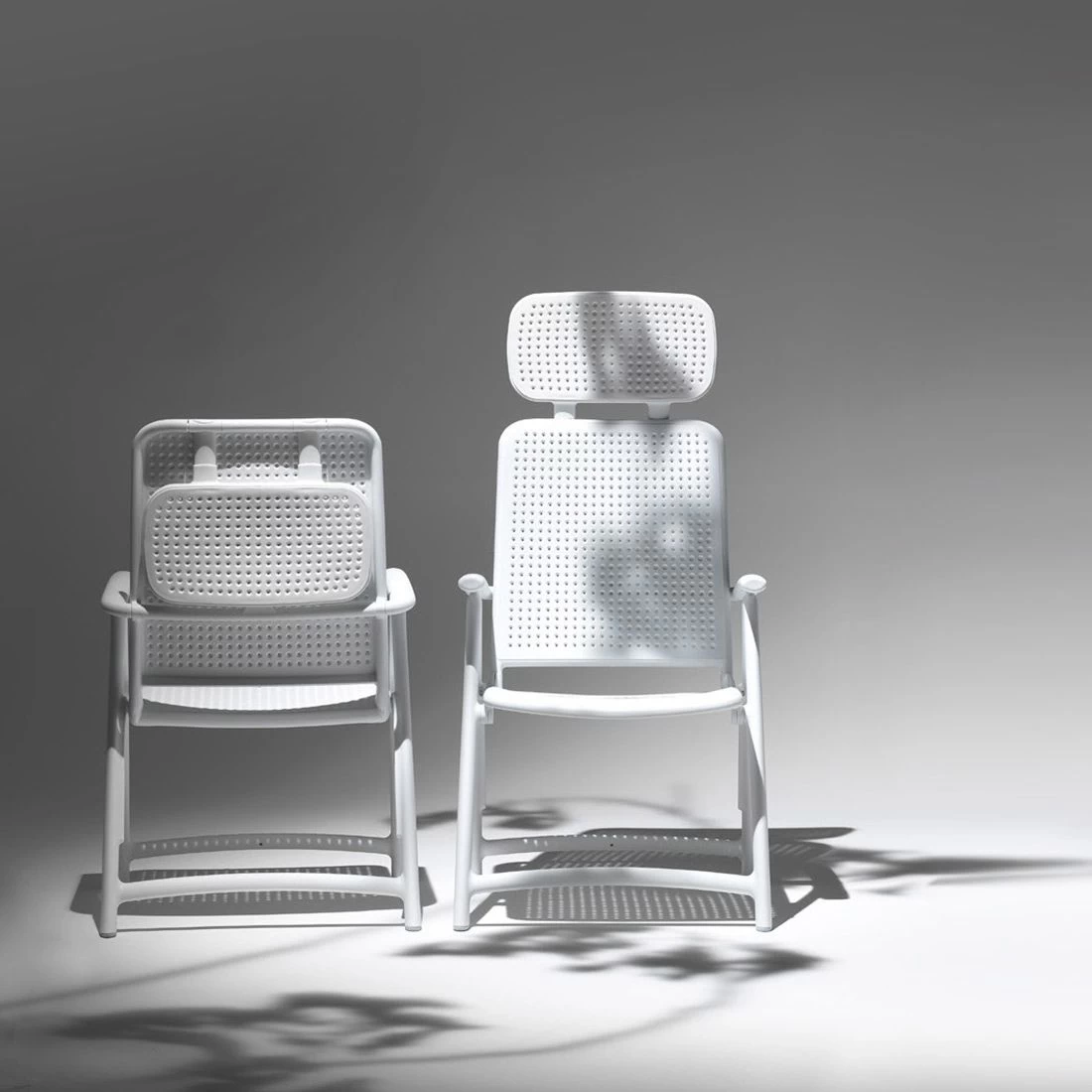 Nardi Acquamarina Klappsessel Kunststoff Weiß 3 Nardi Acquamarina Klappsessel Kunststoff Weiß – Bild 3