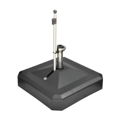 Liro Mobiler Schirmständer Midi-Plus-K 100kg Schnellspanner Anthrazit