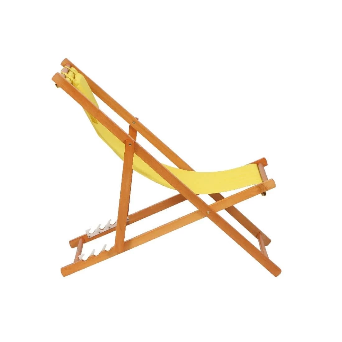 Siena Garden Faro Beach-Liegestuhl Holz/Textilene Gelb 5 Siena Garden Faro Beach-Liegestuhl Holz/Textilene Gelb – Bild 5