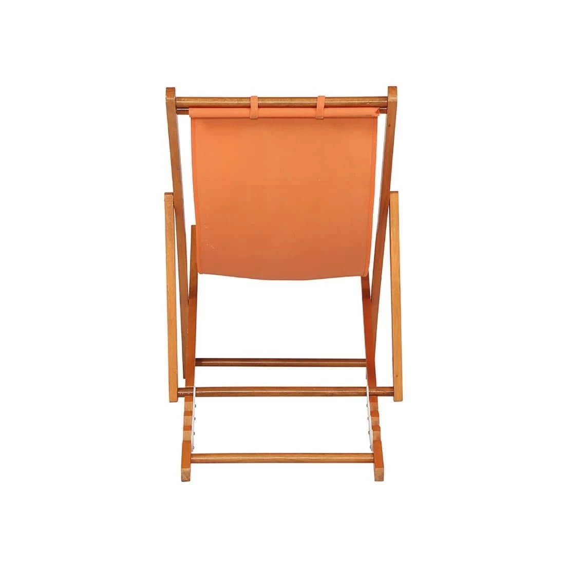 Siena Garden Faro Beach-Liegestuhl Holz/Textilene Orange 3 Siena Garden Faro Beach-Liegestuhl Holz/Textilene Orange – Bild 3