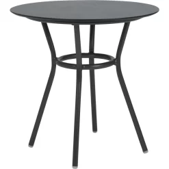 Stern Space Dining-Tisch Ø68cm Aluminium/Silverstar Anthrazit/Vintage Grau